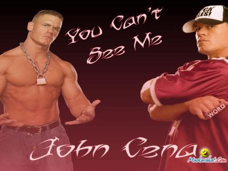 YOU CANTS SEE ME